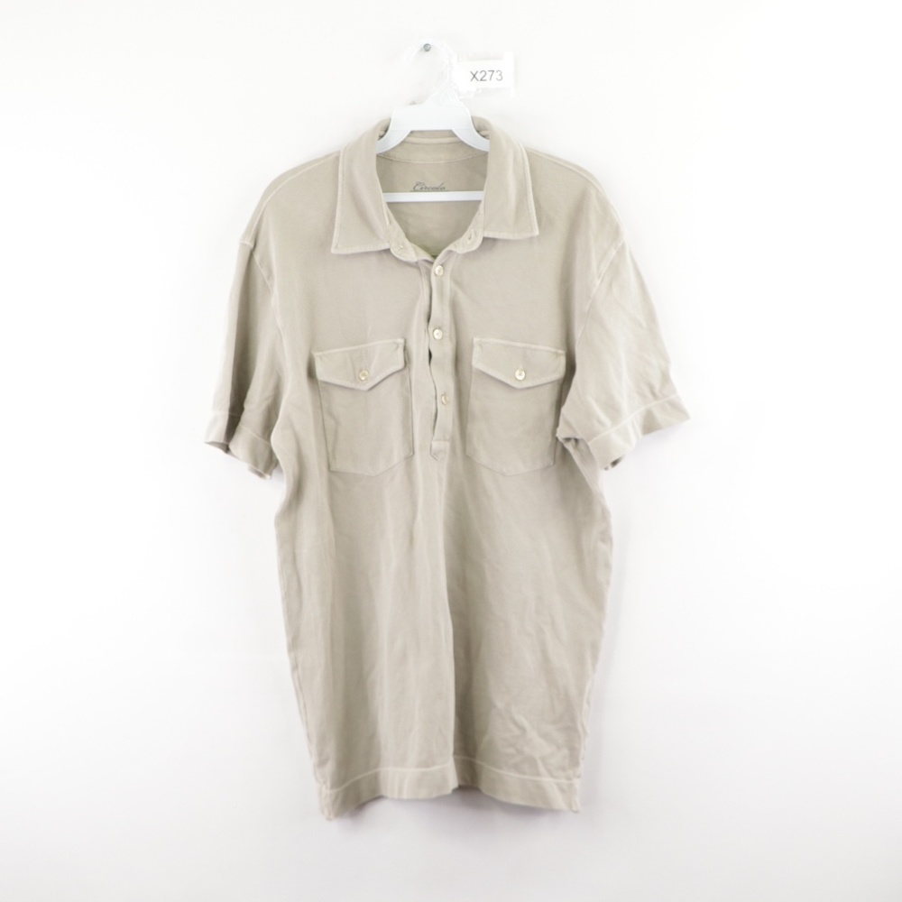 Circolo 1901 Mens XL Golfing Polo Shirt Gray